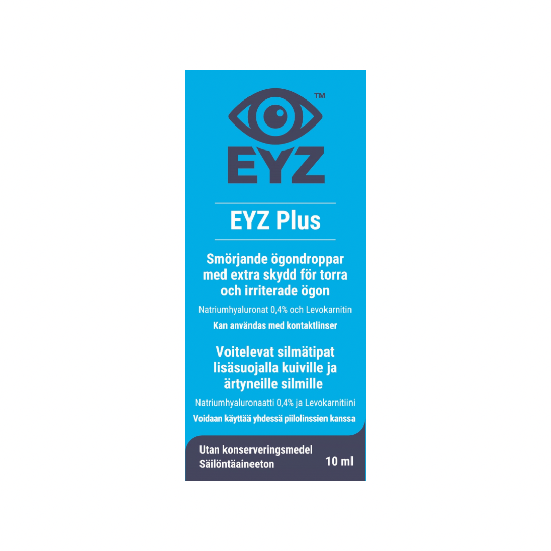 EYZ Plus ögondroppar – Care of eyes